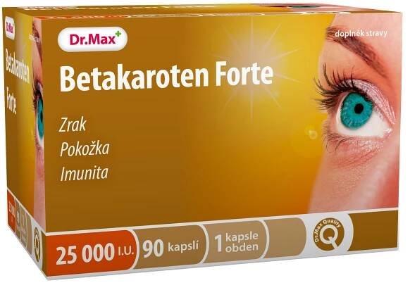 DR.MAX BETAKAROTEN FORTE 15 MG 90 KAPSLí | Medicinous ČR