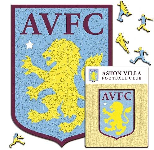 Aston Villa FC® Logo - Wooden Puzzle