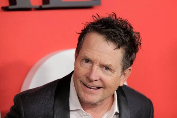 Michael J. Fox arrives at the Time Magazine 100 gala in New York City