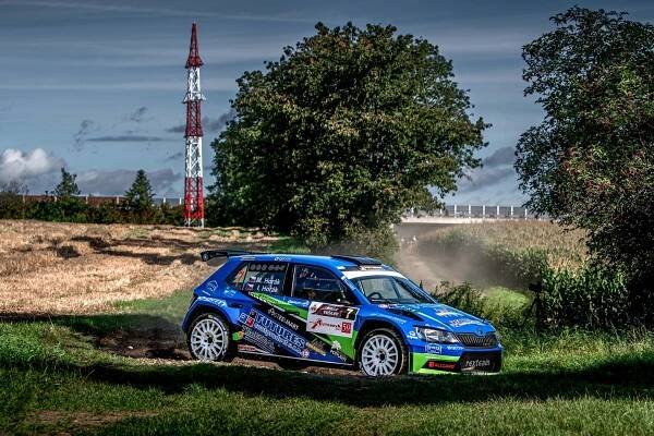 Fotka z rally závodů