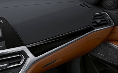 BMW Individual leskle černé obložení interiéru Piano Black detail