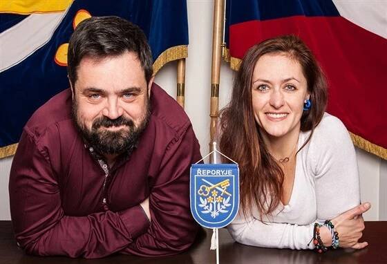 Pavel Novotný a jeho sestra Lenka Fialová