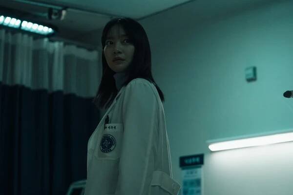 Karma SHIN MIN-A as Lee Ju-yeon in Karma Cr. Jihyeong Seo/Netflix © 2025