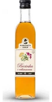 Sirup Karáskův sirup Sirup bezinkový s echinaceou 500 ml