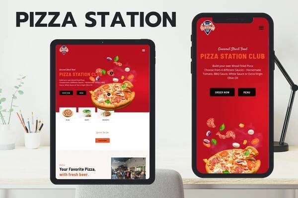 Pizza Station | GrowKal Studio