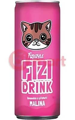 FIZI DRINK limonáda s příchutí malina 250ML