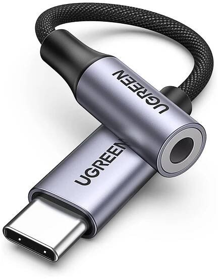 UGREEN USB C to 3.5mm Braided Headphones Adapter (1)