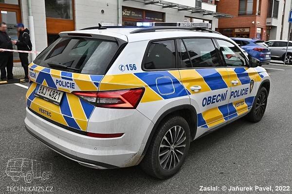 Obecní policie Vestec - Škoda Kodiaq - TECHNIKAIZS.cz