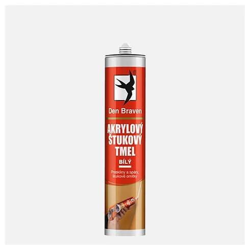 Akrylový štukový tmel bílý 310 ml