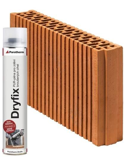 Fotografie - cihla Porotherm 8 Profi Dryfix