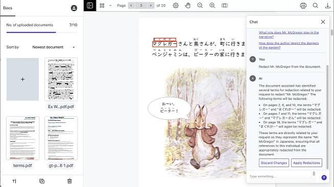 AI-assisted Redaction