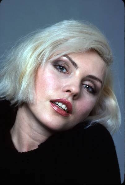 Debbi Harry in a throwback portrait. 
