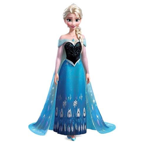 Elsa Frozen Coronation Dress Png Iqr PNG