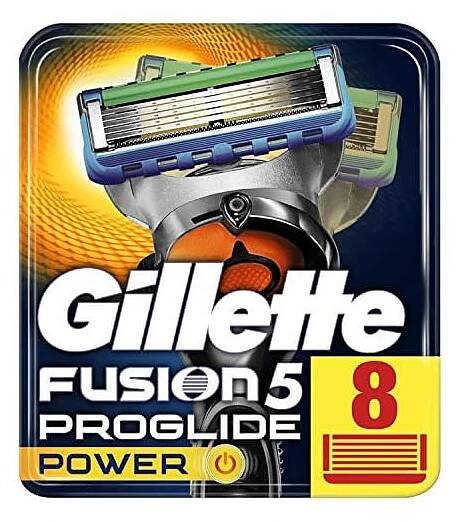 Gillette Fusion / Proglide POWER čepele 12 Ks USA
