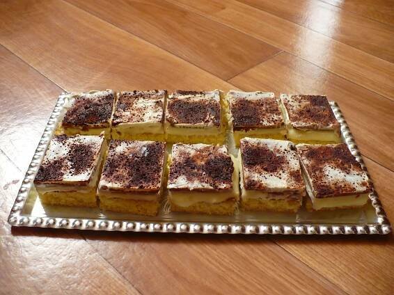 Recept: Bebe řezy se zakysanou smetanou