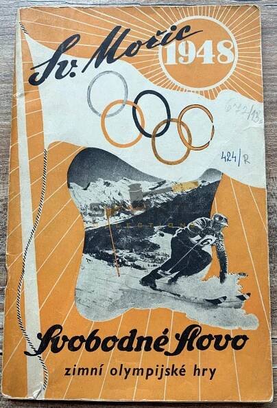 Zimní olympijské hry - 1948 Sv. Mořic - Almanach 98 stran