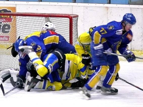 Břeclavští hokejisté udolali Jindřichův Hradec 6:4