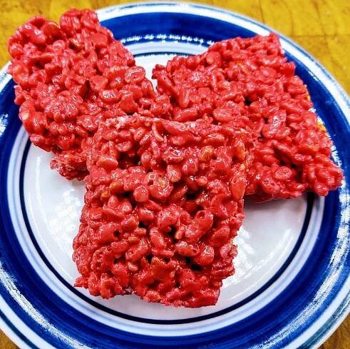 red rice krispie treats