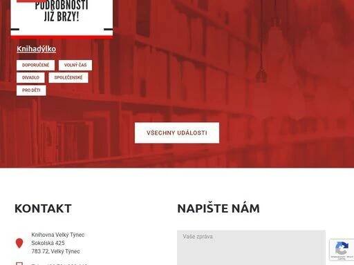 KINO VELKÝ TÝNEC , Velký Týnec - Živéfirmy.cz