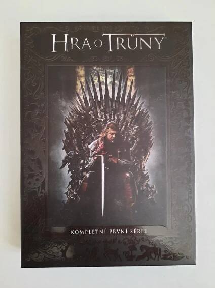 DVD HRA O TRŮNY 1. série 5xDVD (český dabing) JAKO NOVÉ - Film