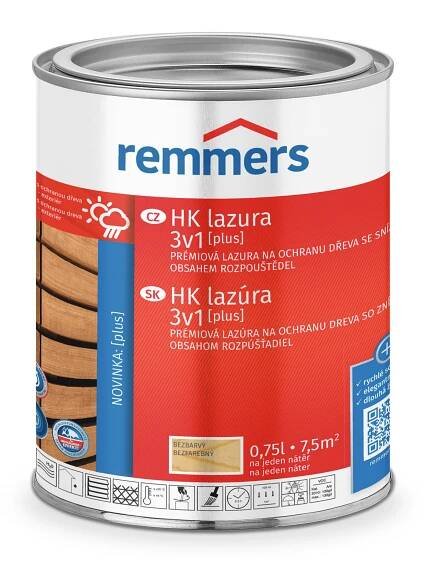 HK lazura 3v1 [plus]: Prémiová lazura na ochranu... | Remmers