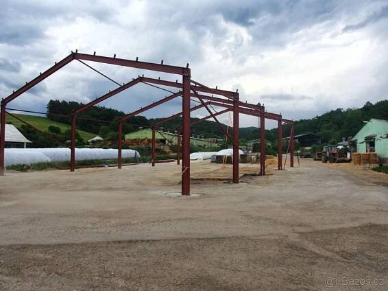 OCELOVA KONSTRUKCE HALY- MONTOVANÁ HALA 10x 24x 5m - 2