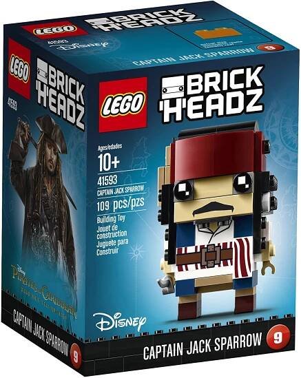 Obrázek produktu pro LEGO® BrickHeadz 41593 Captain Jack Sparrow