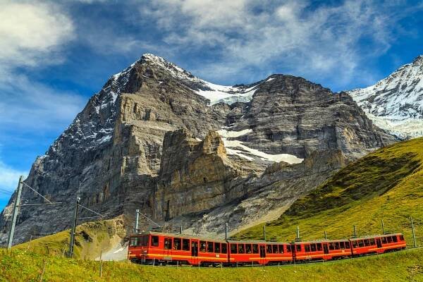 Švýcarsko  A Glacier Express 1