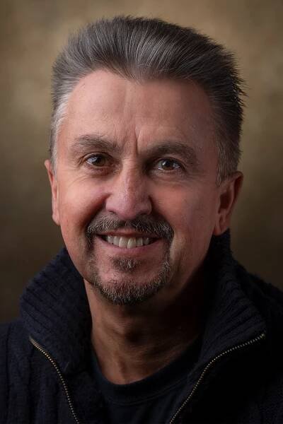 Male portrait for Princess Theatre programme.