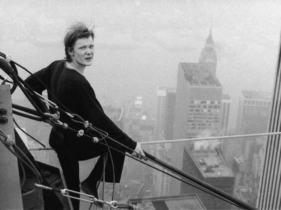 Philippe Petit and a tribute to The Twin Towers