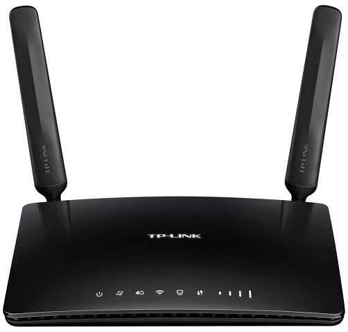 TP-Link TL-MR6400 bezdrátový router Fast Ethernet Jednopásmový (2,4 GHz) 4G Černá