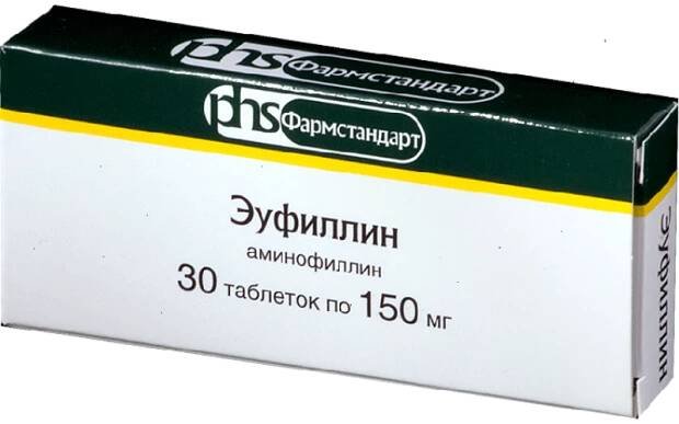 Euphyllin tabs 150mg #30