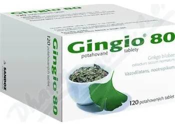 Přípravek na podporu paměti a spánku Gingio 80mg tbl.flm.120x80mg