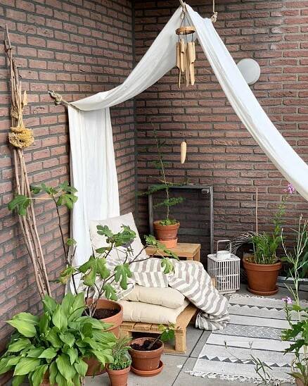 Kleiner Balkon Garten