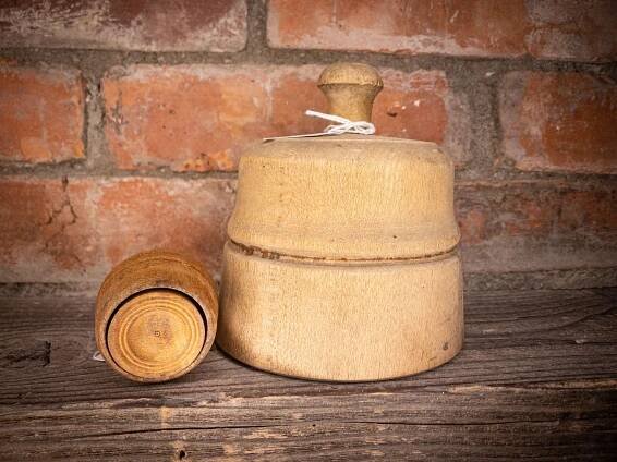 Antique Wooden Butter Molds - Image 4
