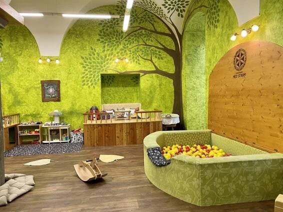 Mezzanine Café - dětský koutek