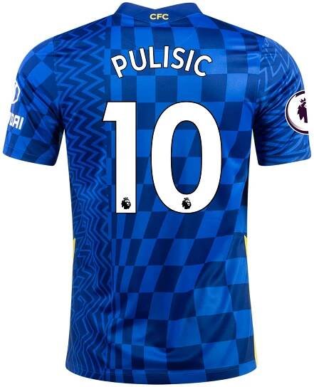 Christian Pulisic Chelsea 21/22 Home Jersey by Nike