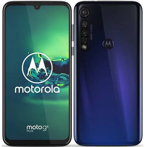 Mobilní telefon Motorola Moto G8 Plus (PAGE0010PL) modrý | DATART