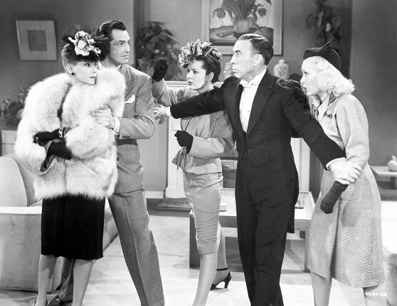 Kane Richmond, Barbara Read, George Chandler, Dorothea Kent - Behind the Mask - Z filmu