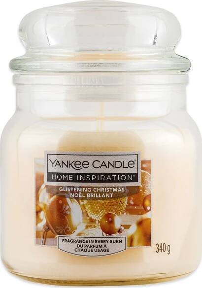 Yankee Candle Glistening Christmas 340 g od 479 Kč