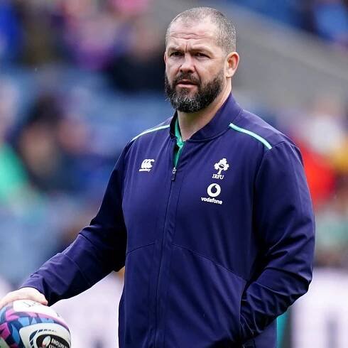 Andy Farrell wants Ireland to stay calm against England as they chase Grand Slam