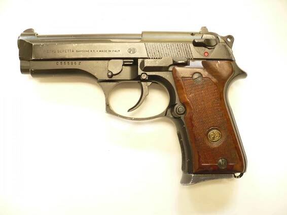 Samonabíjecí pistole Beretta 92 F Compact, r.: 9mm Luger – použitá - Obrázek 2