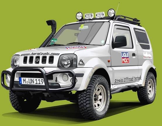 Galerie - Illustrated Vehicles