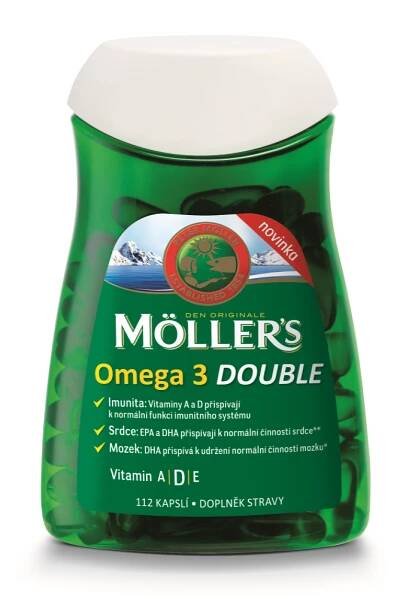 MÖLLER ́S Omega 3 Double 112 kapslí