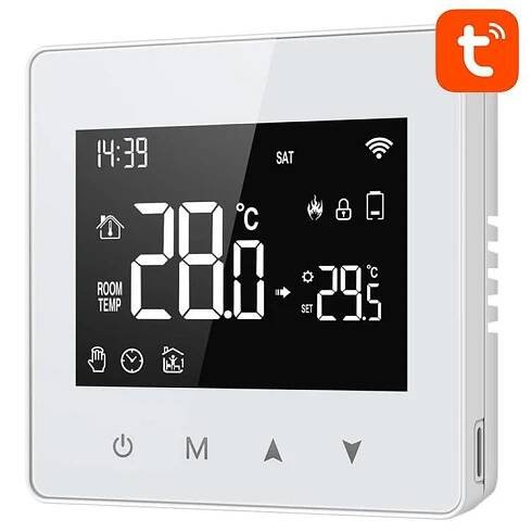 Inteligentní termostat Avatto ZWT198 ZigBee TUYA | smdledzarovky.cz