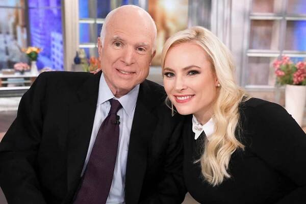 Meghan McCain slams 'Ghost of John McCain' stage show as 'desperate'