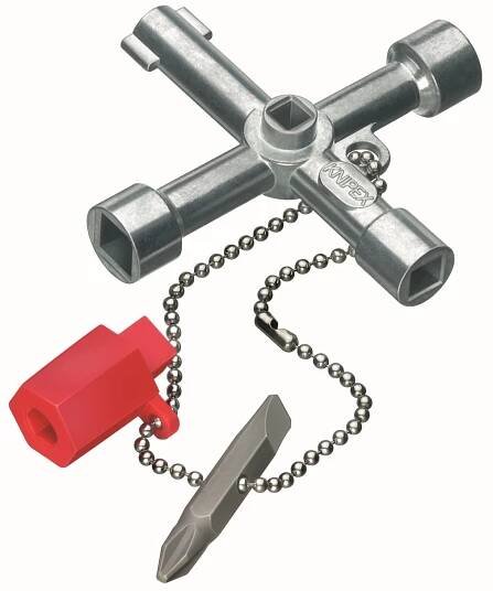 Klička na zámky rozvaděčů Knipex 00 11 03 univerzální