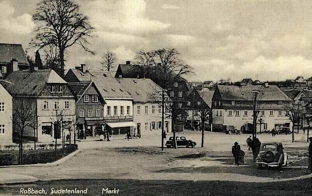 Hranice u Aše-obrázky jednoho století - Rossbach in B. Bilder eines Jahrhunderts-