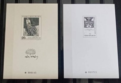 1994-1998 Příležitostné tisky (PT1 až PT7 + Endre Nemes) celkem 13 ks - Sběratelství