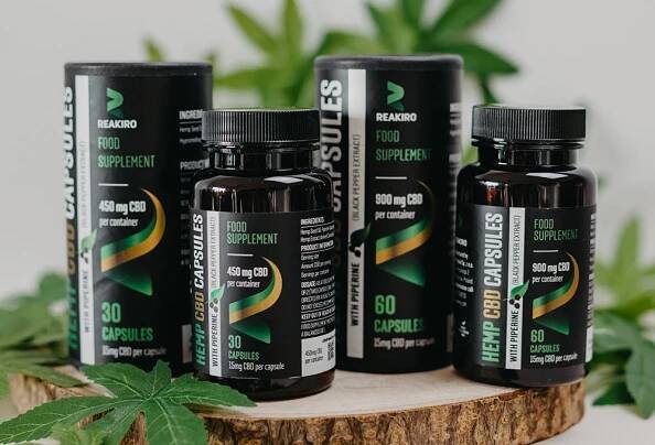 Full spectrum CBD capsules - Reakiro Wholesale CBD
